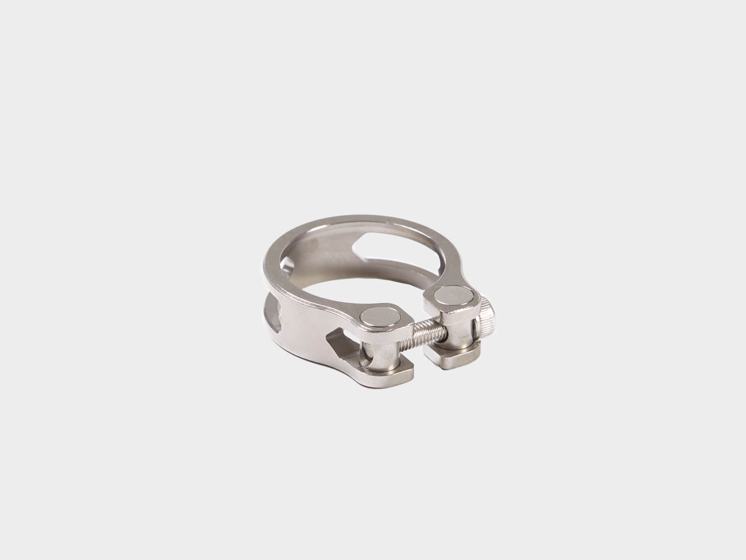 Omnium Titanium Logo Edition Seatpost Clamp